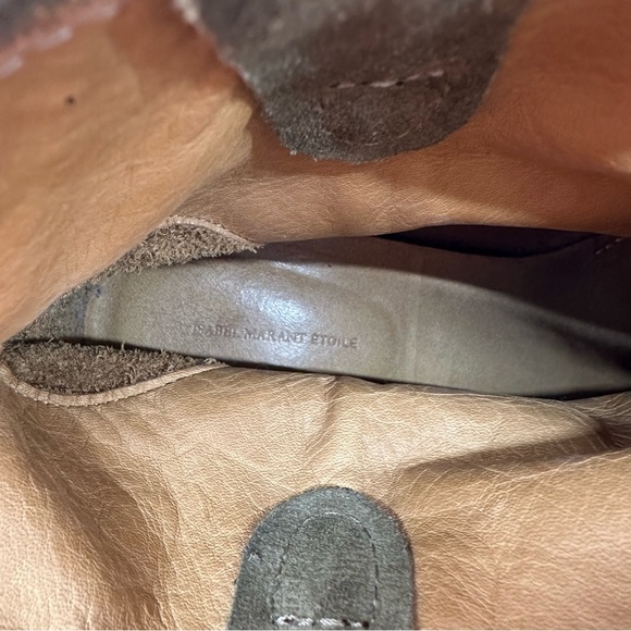 ÉTOILE ISABEL MARANT CHRISSY SUEDE RIDING BOOTS - Picture 10 of 10